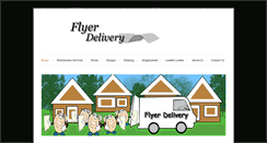 Desktop Screenshot of flyerdelivery.com.au